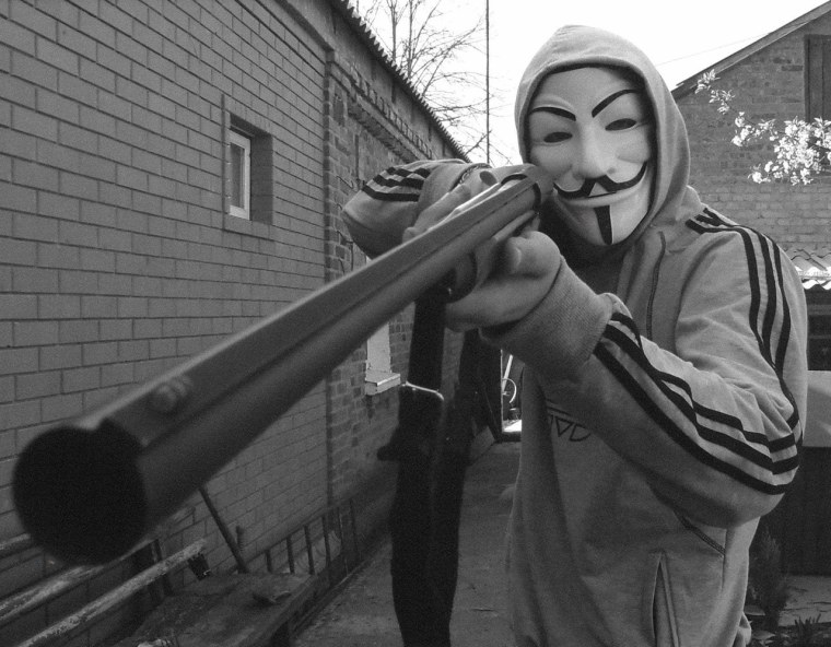 Маска Анонимуса для стим