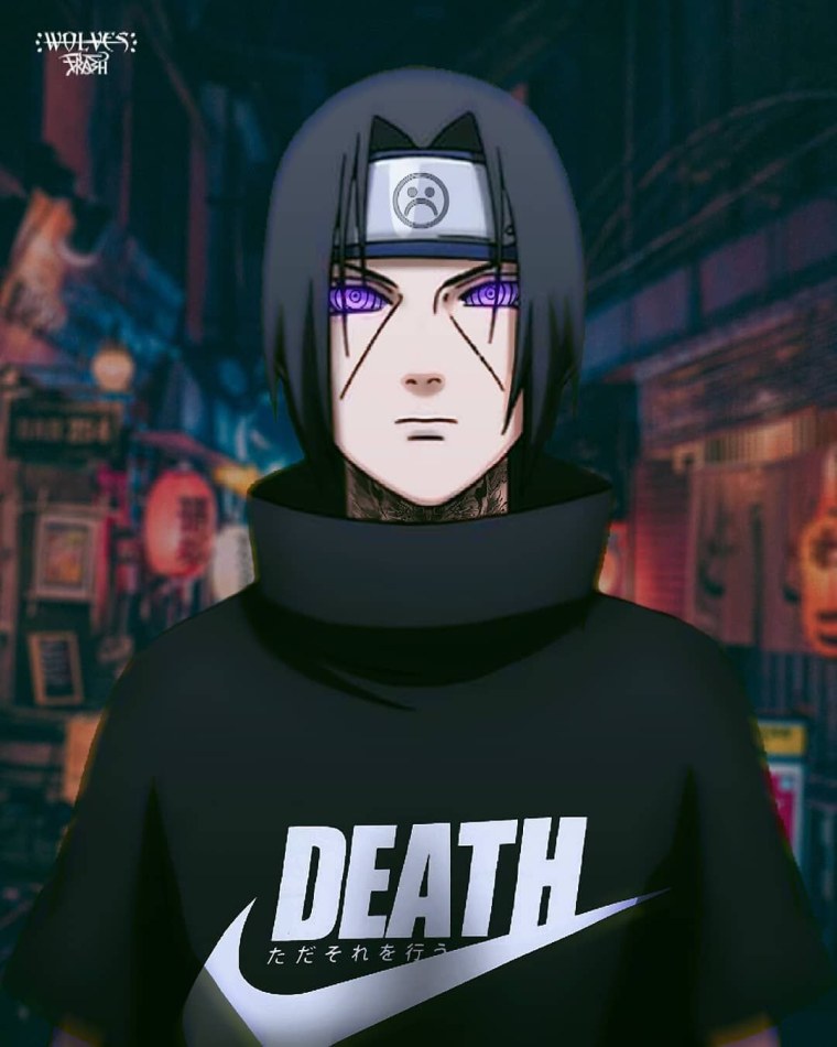 Итачи с риннеганом