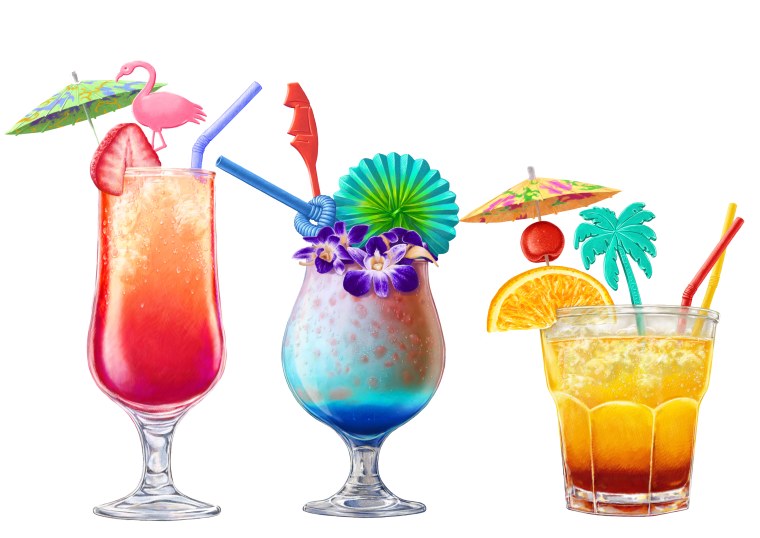 Летние коктейли