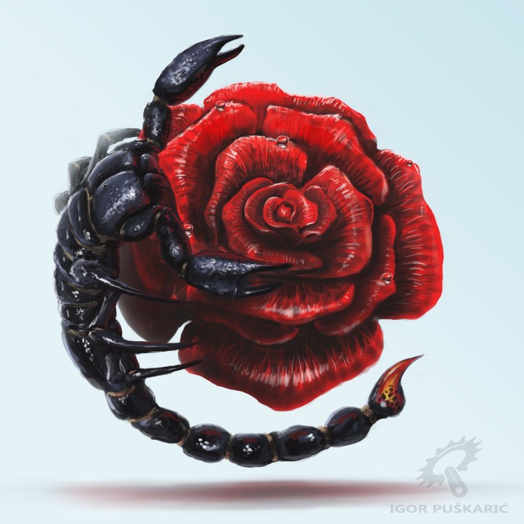 Девушка Скорпион самые красивые