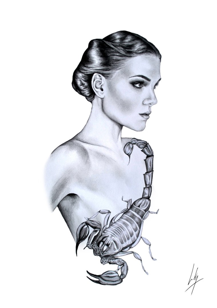 Скорпион картина