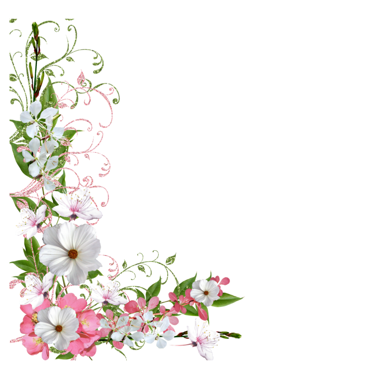 Уголок из цветов