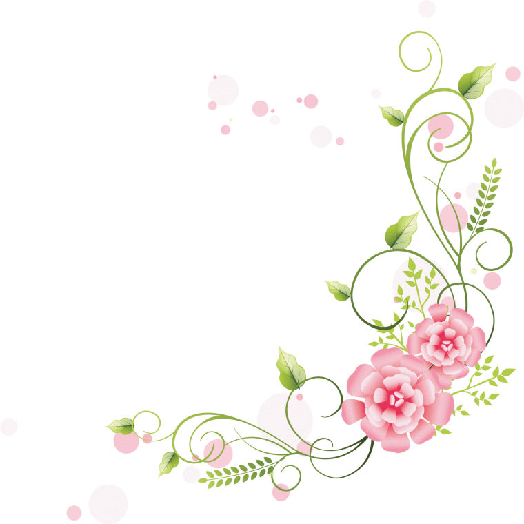 Узоры с цветами