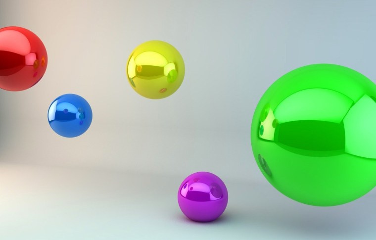 Заставка на рабочий стол шарики