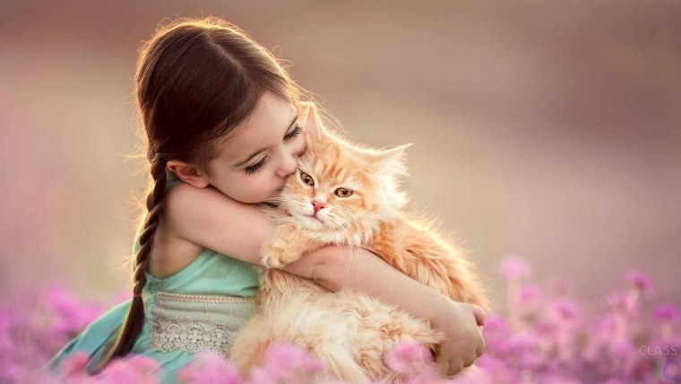 Девочка нежность