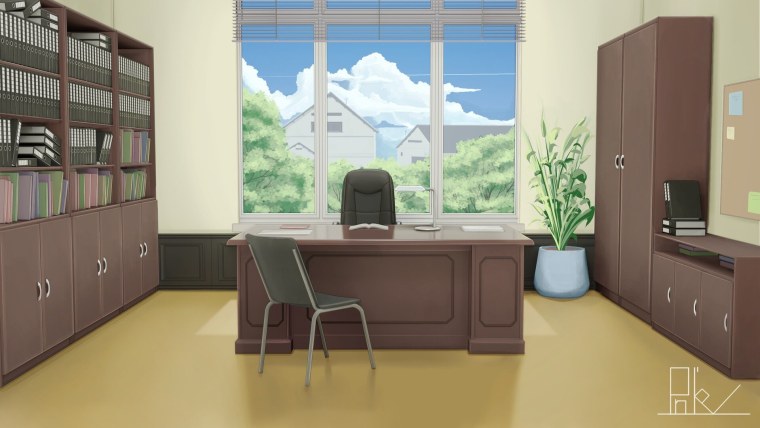 Кабинет гача лайф фон