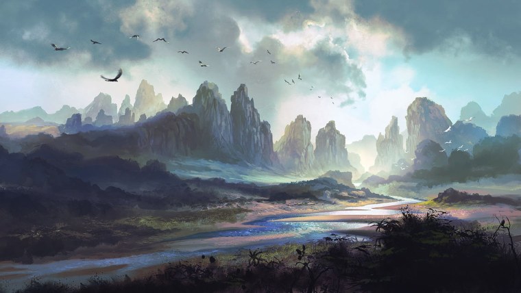 Фэнтези Гористая Долина