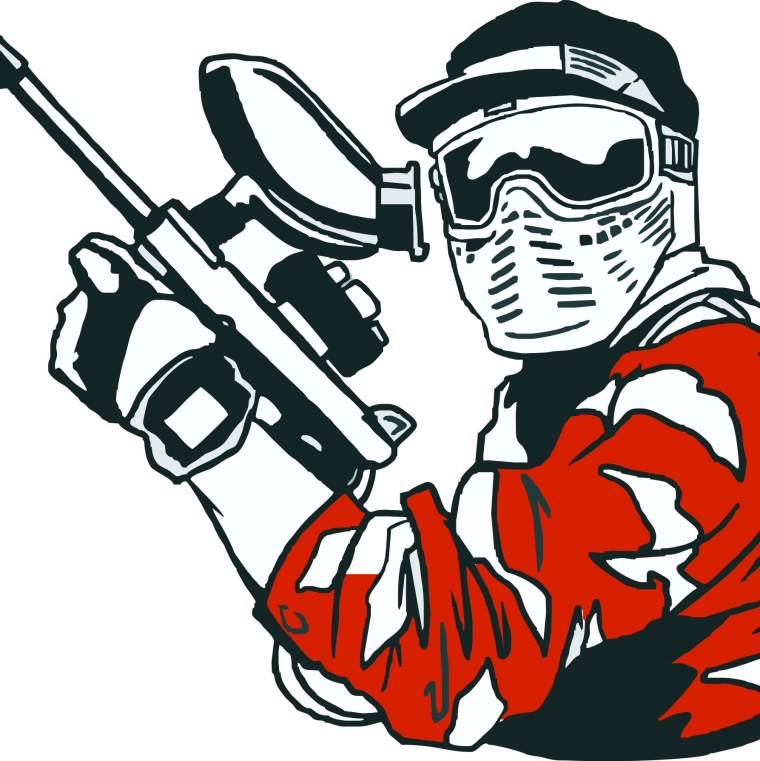 Пиктограмма пейнтбол