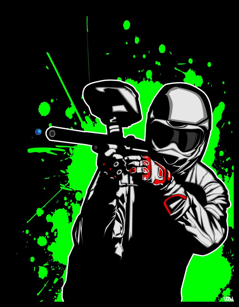 Пейнтбол арт