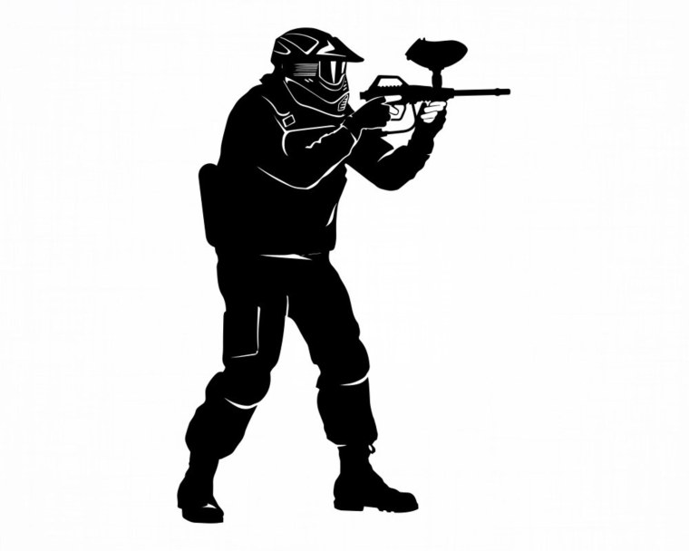 Пейнтбольные наклейки