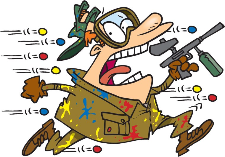 Приглашение на пейнтбол