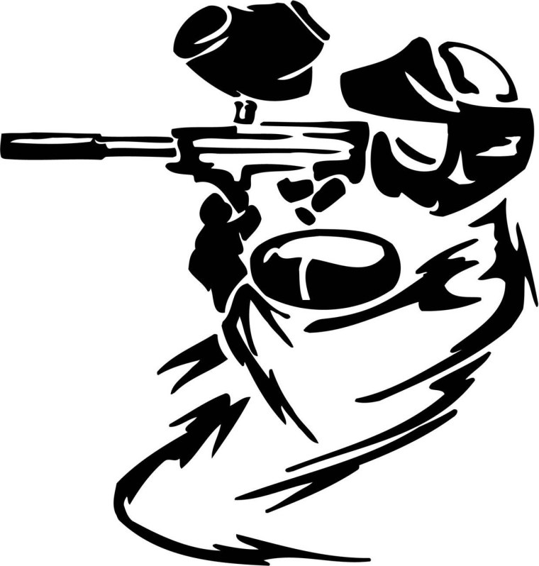 Страйкбол рисунок