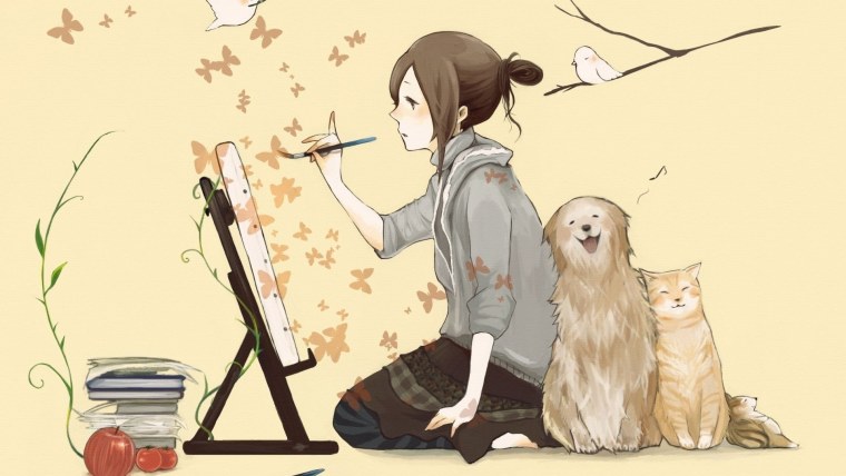 Аниме пейзаж