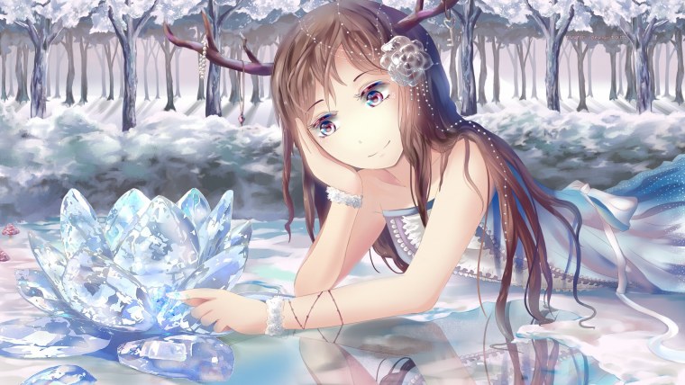 Аниме бабочка