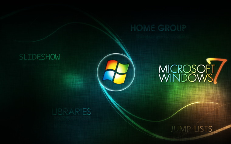 Заставка Windows 7