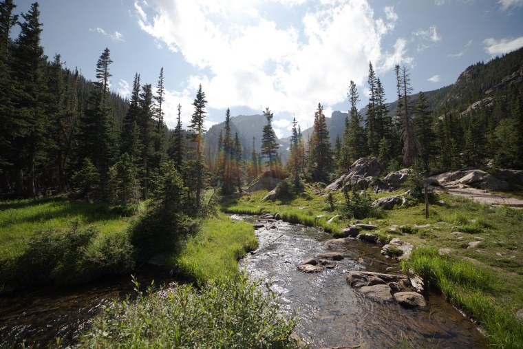 Национальный парк роки Маунтин Колорадо