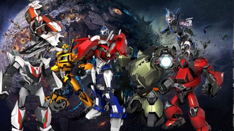 Трансформеры Прайм вся команда автоботов