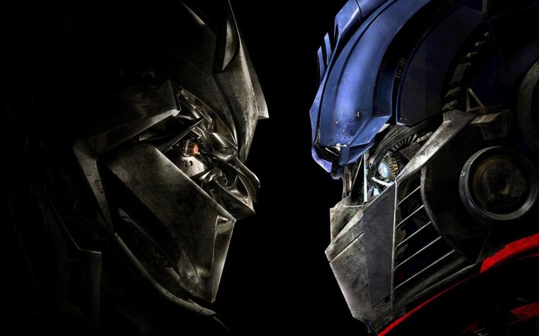 Оптимус Прайм и Мегатрон фильм