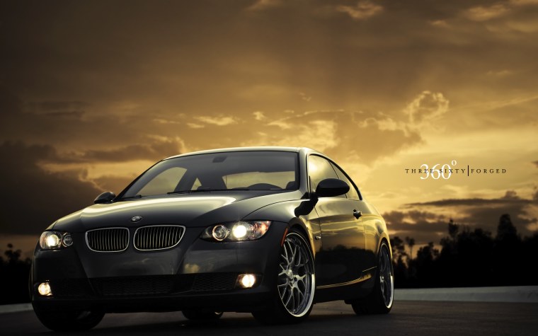 BMW 760li ночью