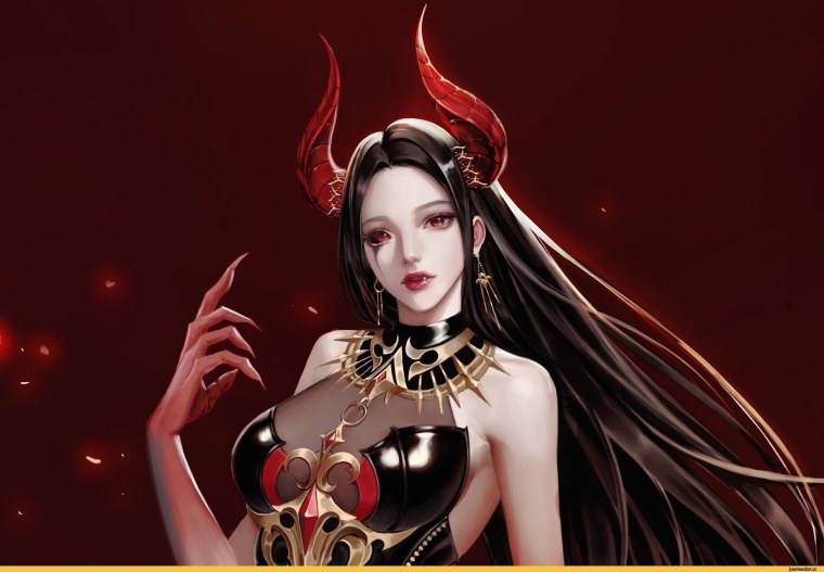 Девушка демон