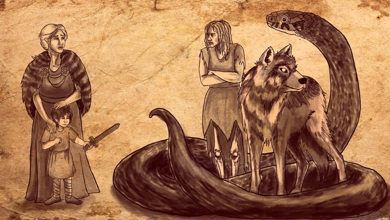 Дети Локи Скандинавская мифология