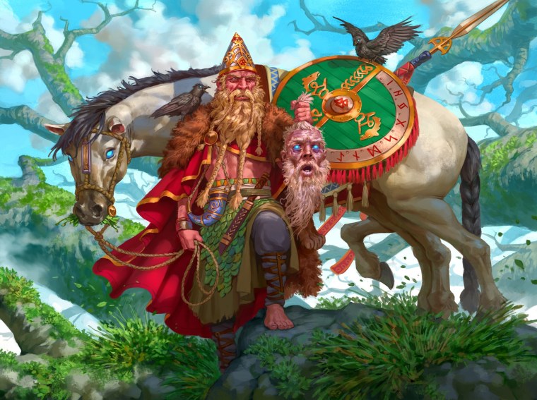 Гевьон в скандинавской мифологии