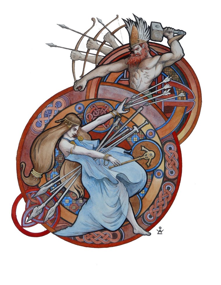 Скандинавская богиня Фригг