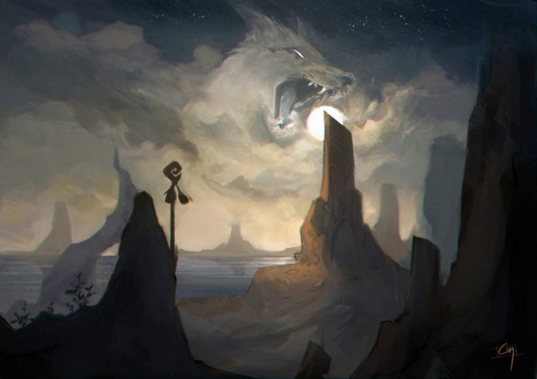 Скандинавский Бог Хёнир