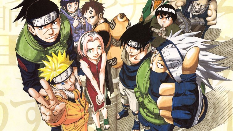 Масаси Кисимото аниме