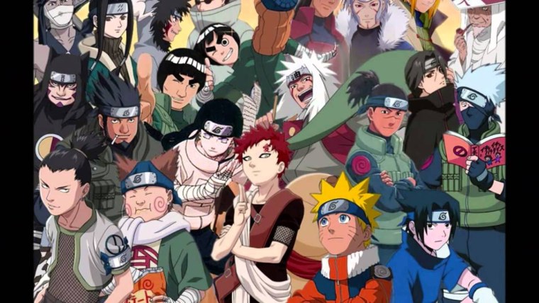 Наруто жители Конохи
