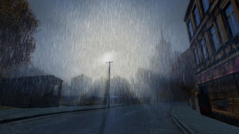 Дождь очищает воздух