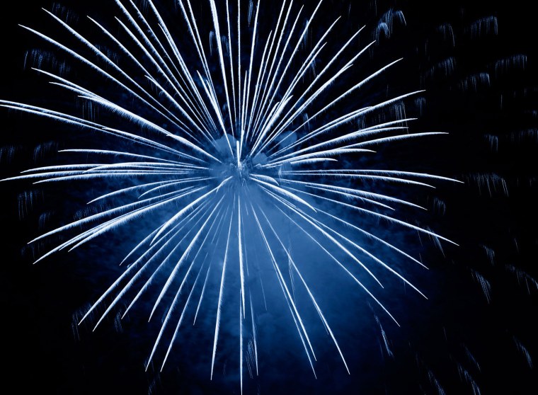 Голубой фейерверк