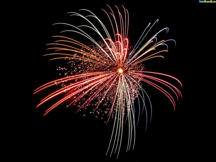 Фейерверк анимация в хорошем разрешении