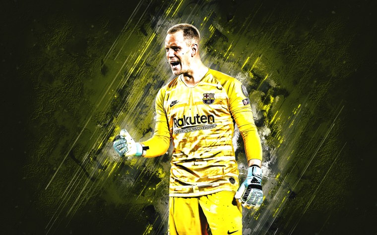 Вратарь тер Штеген арт