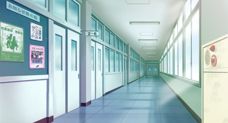 Коридор школы гача лайф