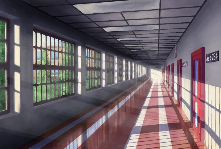 Аниме тёмный дворецкий поместье коридор