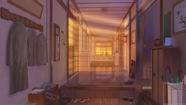 Аниме коридор гача лайф