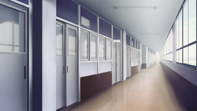 Коридор из аниме