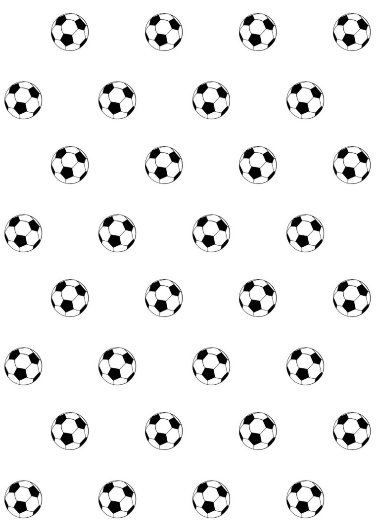 Футбольный мяч принт