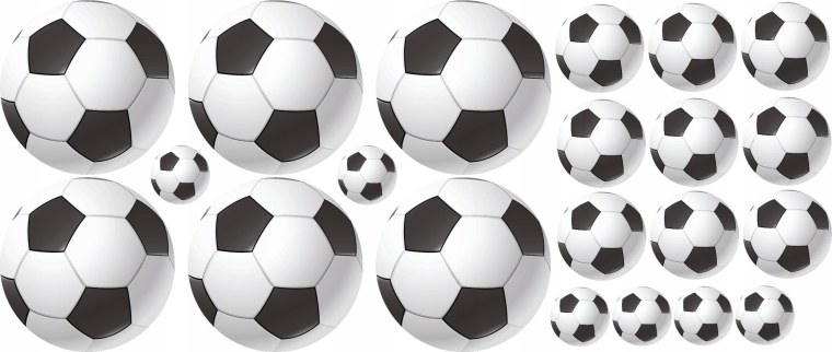 Футбольный мяч принт