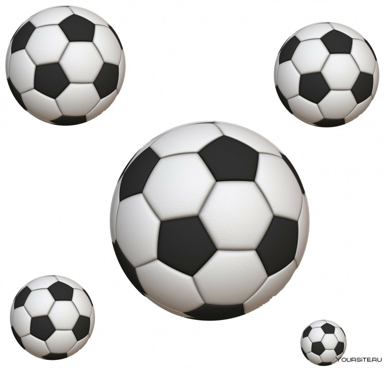 Футбольный мяч черно белый