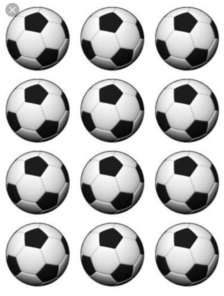 Футбольный мяч фотопечать