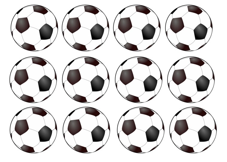 Макет футбольного мяча