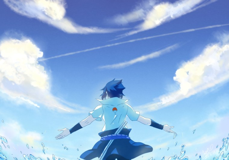 Саске синий