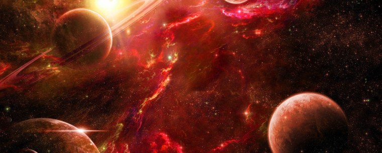 Красные обои