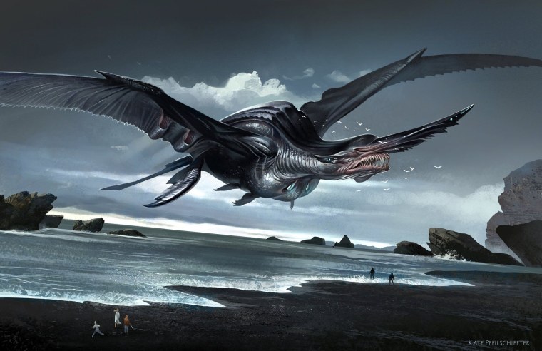 Тихоокеанский рубеж летающий кайдзю