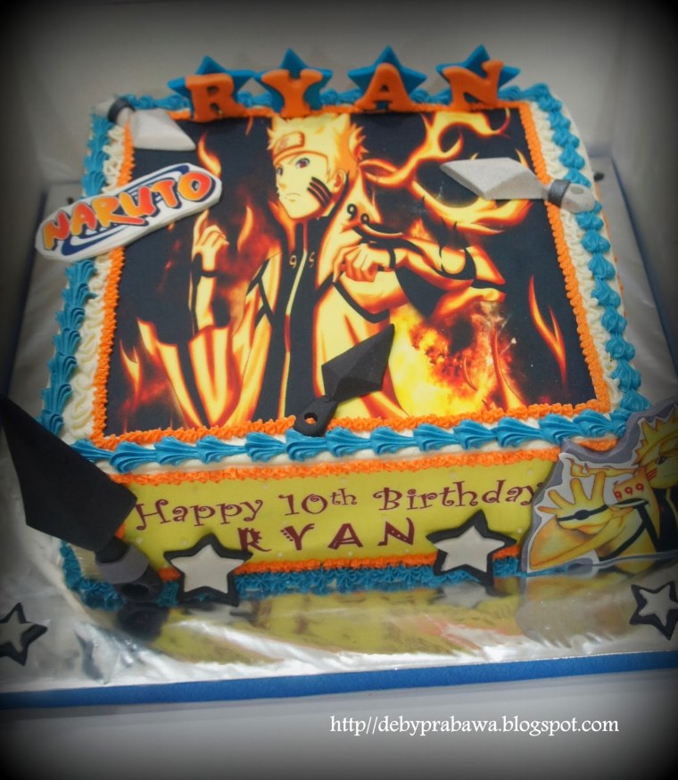 Торт Итачи из Наруто
