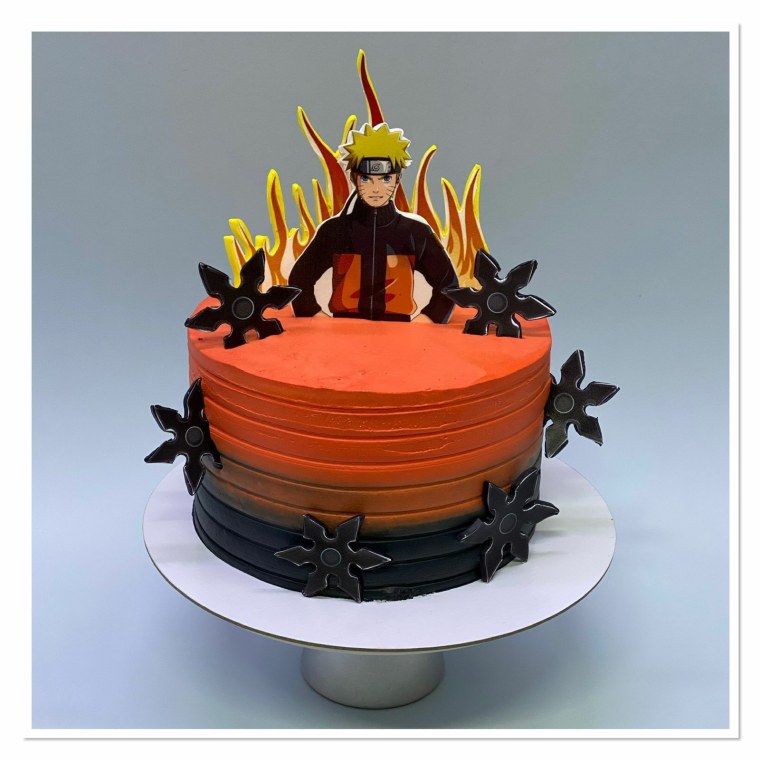 Свечка Наруто на торт
