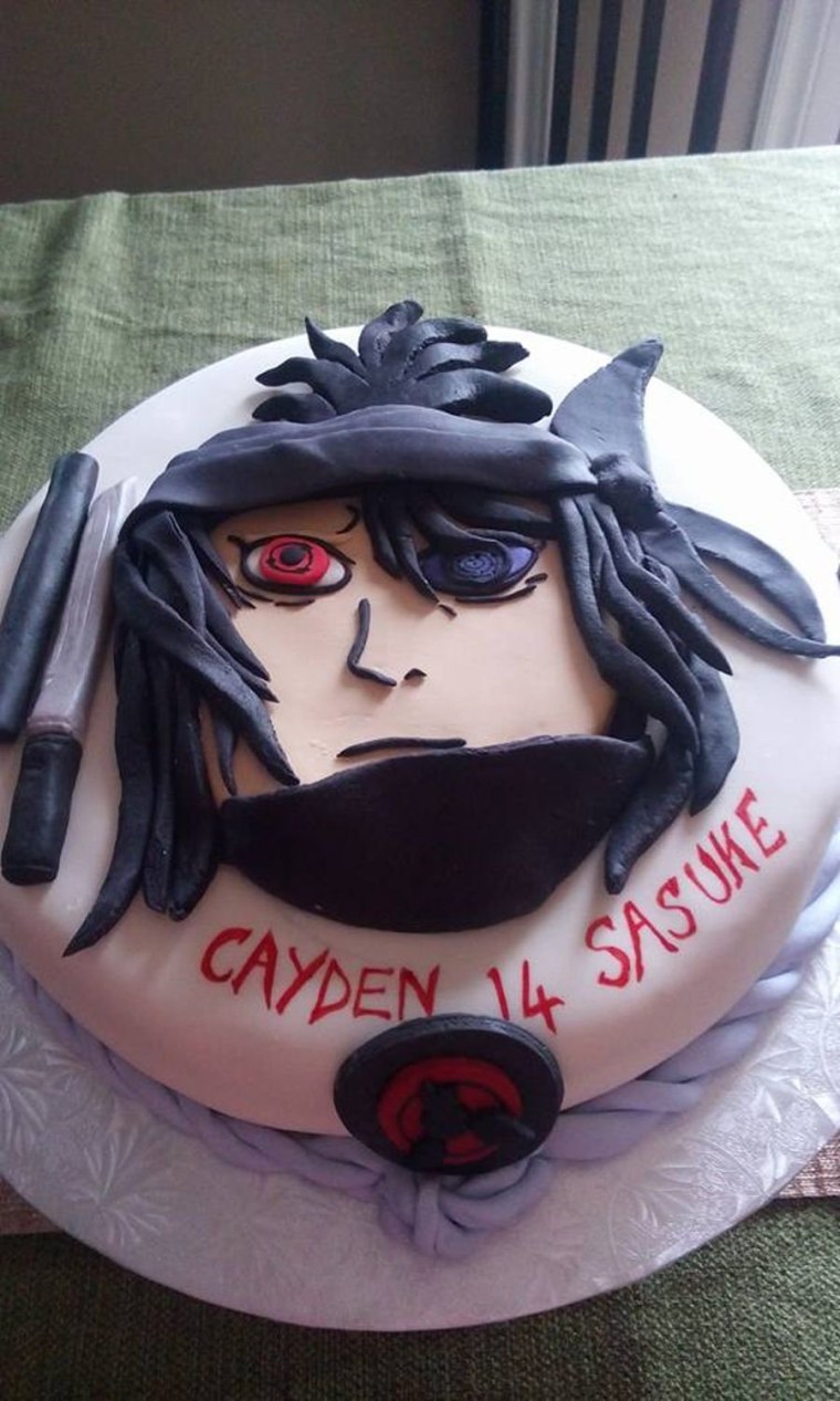 Торт Наруто и курама