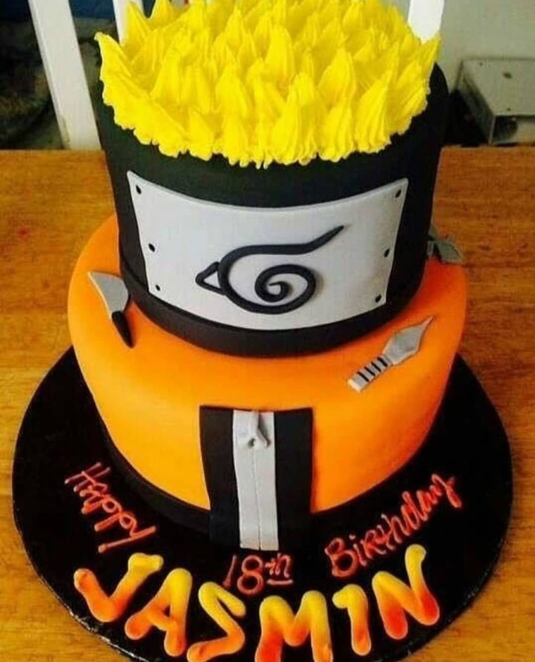 Тортик с аниме Наруто